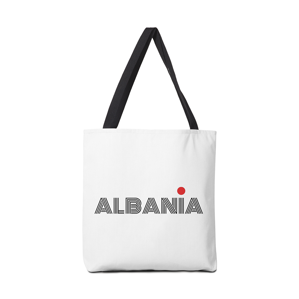 Albania tote bag