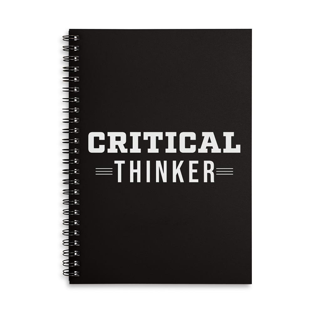 Critical Thinker notebook