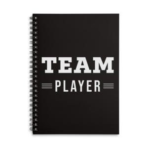 Team player notebook
